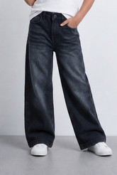 Girl's Tomato Store Wide Leg Denim Jeans Casual Everyday Pants