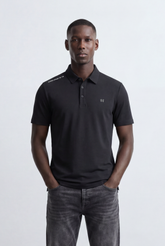 Men’s Tomato Store Refined Polo Shirt Embroidered Chest Detail Classic Collar Structure Button Placket T-Shirt