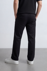 Men’s Tomato Store Straight Chino Pants Flat Front Button Closure Gabardine