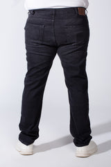 Men's Front Zip Belt Loops Designed With Clean Modern Look Functional Pockets For Daily Wear Big Size Denim Pants