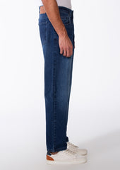 Men's Vintage Effect Straight Jeans Pants