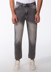 Men's Wide Leg Tomato Jeans Pants With Pockets