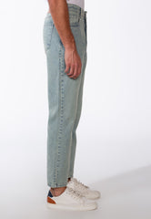 Men's Wide Leg Tomato Jeans Pants With Pockets