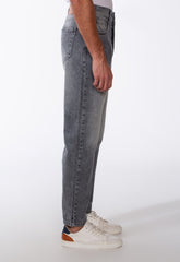 Men's Wide Leg Tomato Jeans Pants With Pockets