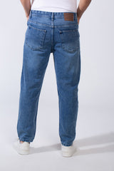 Men's Denim Fabric Smart Casual Vibe With Boyfriend Fit Jeans Pants