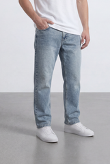 Men’s Tomato Store Relaxed Boyfriend Denim Mid Rise Waist Classic Five Pocket Pants