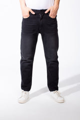 Men's Acid Wash Five Pockets Boyfriend Fit Denim Jeans Pants