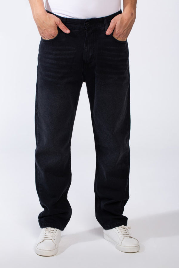 Men's Denim Straight Fit Practical Jeans Fabric Perfect For Daily Wear Pants