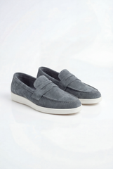 Men's Tomato Store Classic Penny Loafer Reinforced Moccasin-Style Shoes