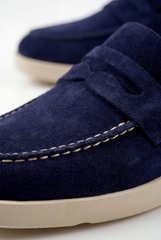 Men's Tomato Store Classic Penny Loafer Reinforced Moccasin-Style Shoes
