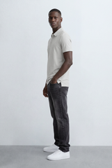 Men’s Tomato Store Essential Pique Polo Clean Solid Design Structured Collar T-Shirt