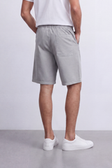 Men's Oversized Fit Gabardine Short Utility Curved Pockets For An Effortless Casual Look Tomato Store