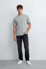 Men’s Tomato Store Everyday Washed Texture T-Shirt Built With A Relaxed Street Shape
