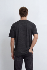 Men’s Tomato Store Slub Jersey T-Shirt With Minimal Typography Detai Relaxed Fit