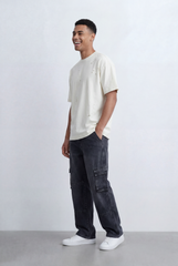 Men’s Tomato Store Distressed T-Shirt Subtle Ripped Details Relaxed Fit