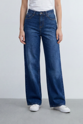 Women’s Tomato Store Soft Washed Finish Wide Leg Denim Pants