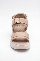 Girl's Tomato Store Blush Trek Duck Sandals Soft Ribbed Strap Texture Adjustable Buckle Fastening Padded Footbed