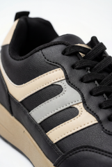 Men’s Multi Texture Sneaker Multi Layered Upper Padded Mesh Interior Classic Lace-Up System Precise fit Side Panels Accented Shoes
