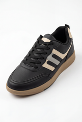Men’s Multi Texture Sneaker Multi Layered Upper Padded Mesh Interior Classic Lace-Up System Precise fit Side Panels Accented Shoes