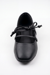 Women’s Tomato Store Lace Up Ballet Flats Shoes Minimal Slip On Design Delicate Tie Detail