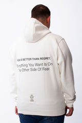 Men's Big Size Comfortable Kangaroo Pocket Front And Back Graphic Print Tomato Store Melton Hooded Sweatshirt