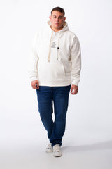 Men's Big Size Comfortable Kangaroo Pocket Front And Back Graphic Print Tomato Store Melton Hooded Sweatshirt