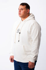 Men's Big Size Comfortable Kangaroo Pocket Front And Back Graphic Print Tomato Store Melton Hooded Sweatshirt