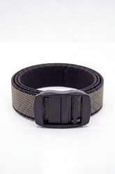 Men’s Tomato Store Textured Woven Web Belt Built With Rugged Utility Strap Matte Auto Lock Buckle