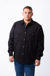 Men's Classic Collar Dual Chest Pockets Buttoned Cuffs Textured Patterned Fabric Big Size Shirt Tomato Store