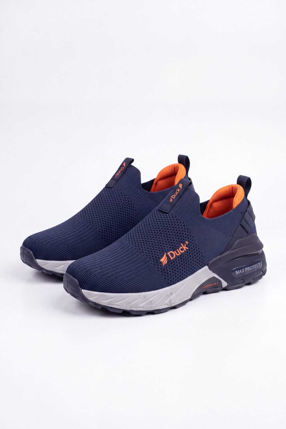 Men's Tomato Store Breathable Mesh Slip-On Sneakers Lightweight Knit Upper Duck Shoes