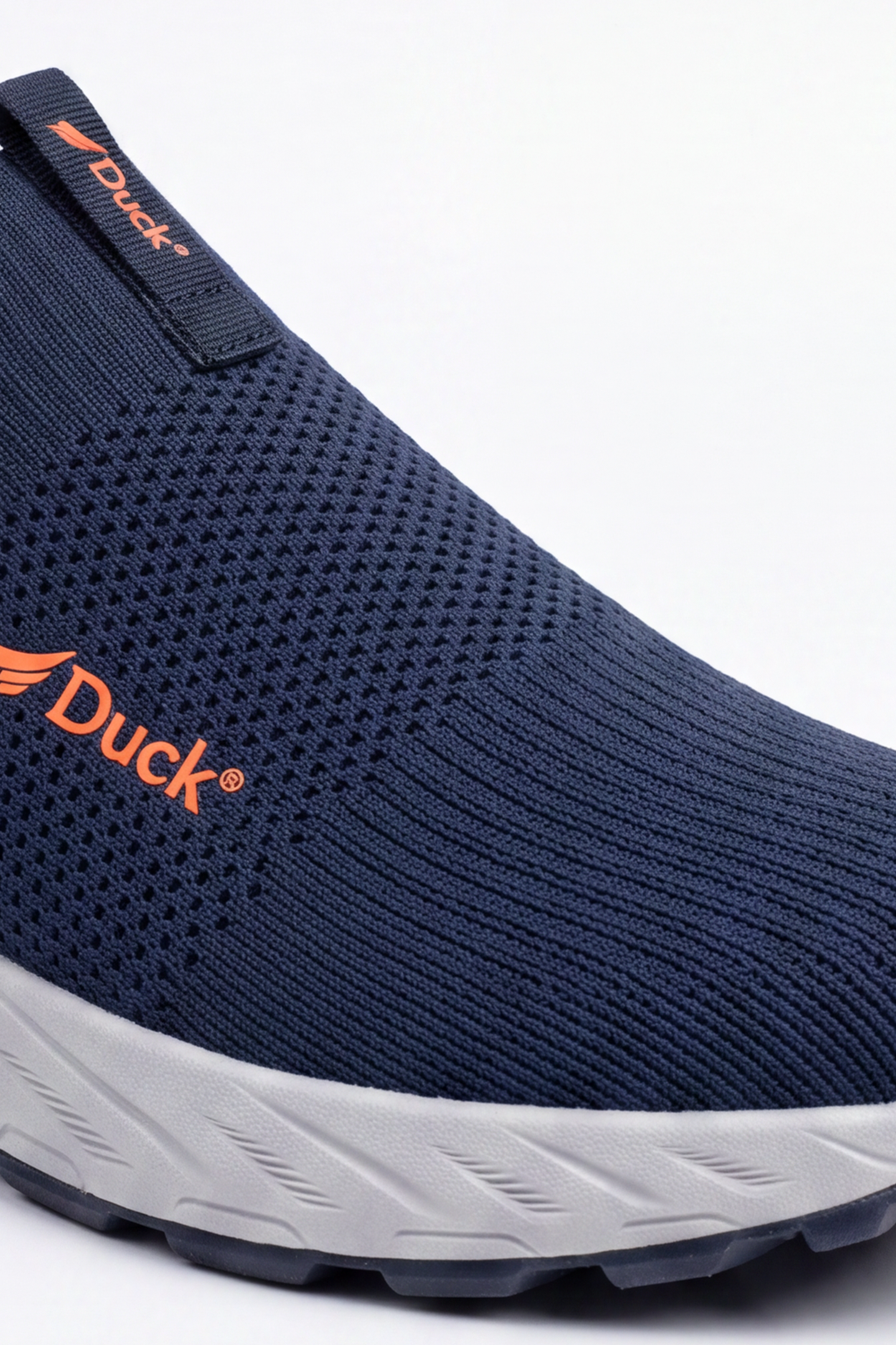Men's Tomato Store Breathable Mesh Slip-On Sneakers Lightweight Knit Upper Duck Shoes