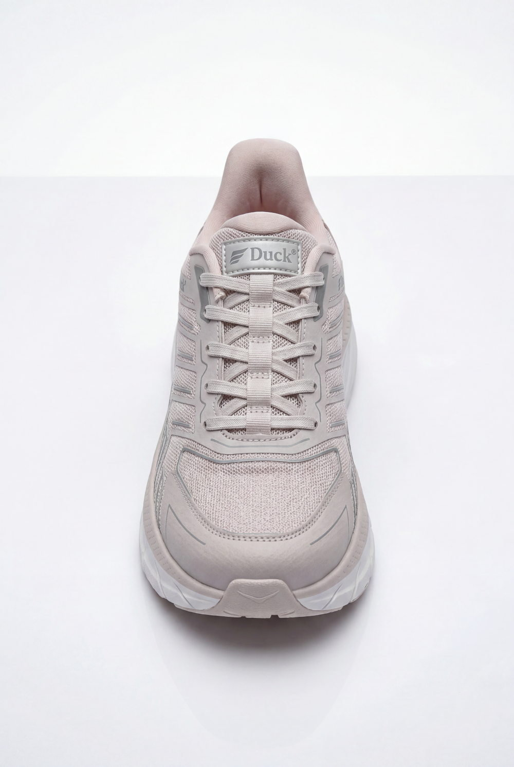 Women's Tomato Store Running Sneaker Neutral Tone Design Lace Up Closure Duck Shoes