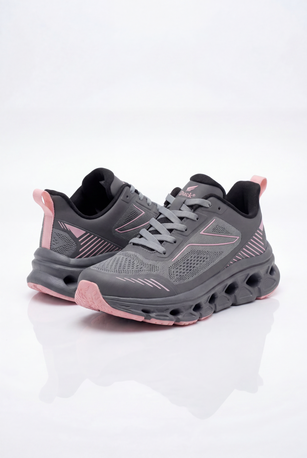 Women's Tomato Store Suck Shoes Active Runner Engineered Knit Upper Ventilated Construction Secure Lace