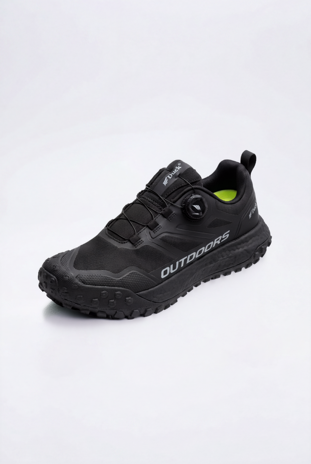 Men’s Tomato Store Outdoor Trek Shoe Rugged Build Reinforced Upper Quick Lock Lace Duck Shoes
