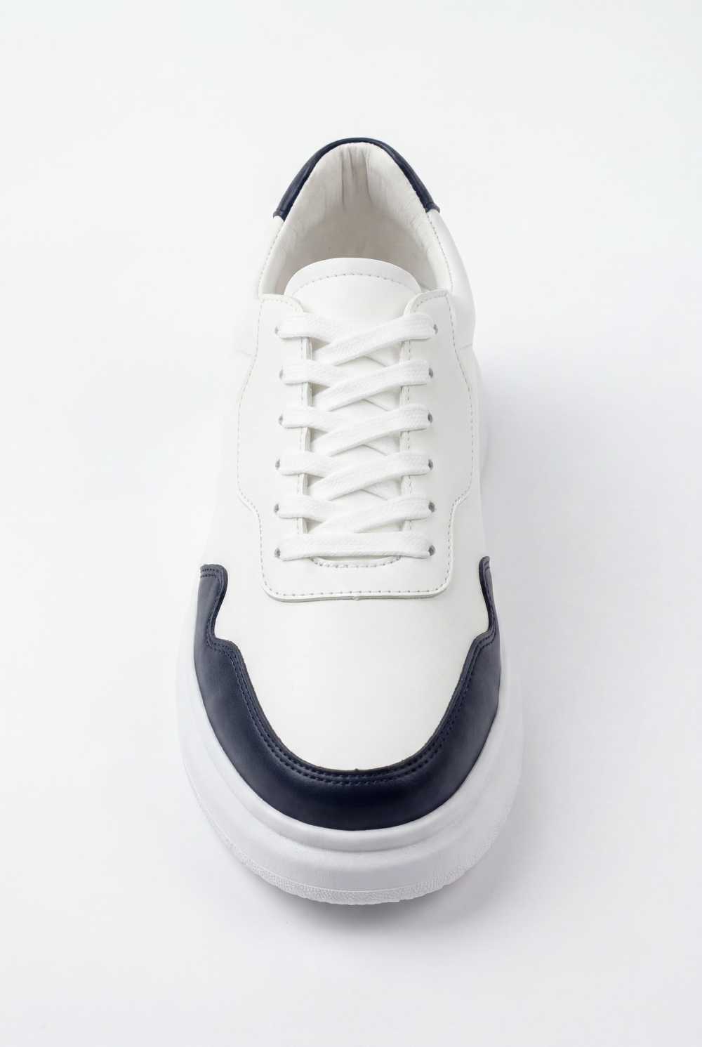 Men’s Tomato Store Casual Leather Sneaker Smooth Upper Clean Panel Shoes
