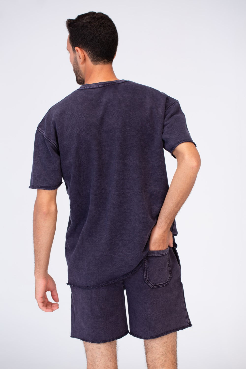 Mens Milton Casual Oversize T-shirt In Breathable Fabric