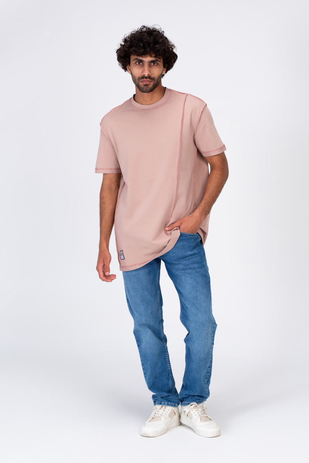 Mens Basic Plain T-shirt Made Of Soft Cotton Essential For Everyday Outings
