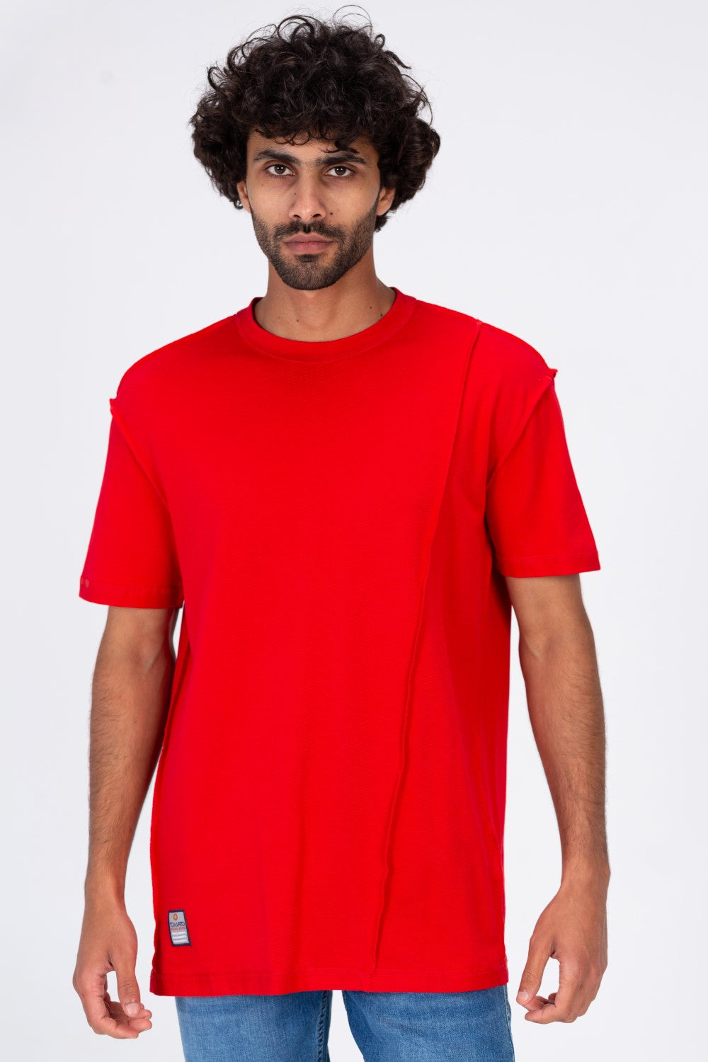 Mens Basic Plain T-shirt Made Of Soft Cotton Essential For Everyday Outings