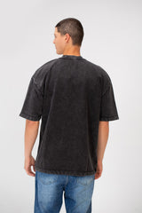 Men's Tomato Basic Short Sleeve Regular Fit Crew Neck T-Shirt
