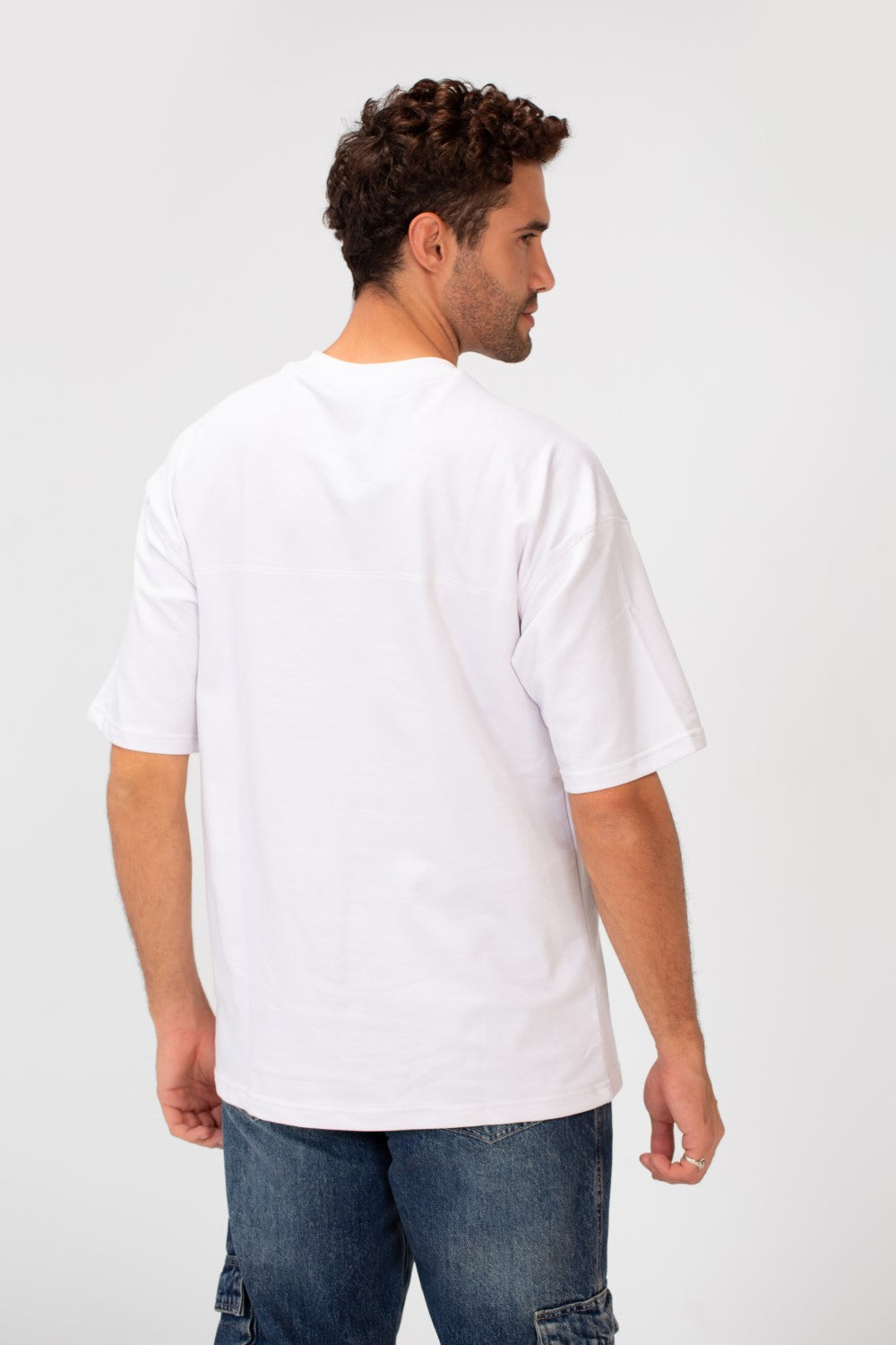Men's Crew Neck Tomato Print Short Sleeves Basic Oversized Summer Melton T-Shirt