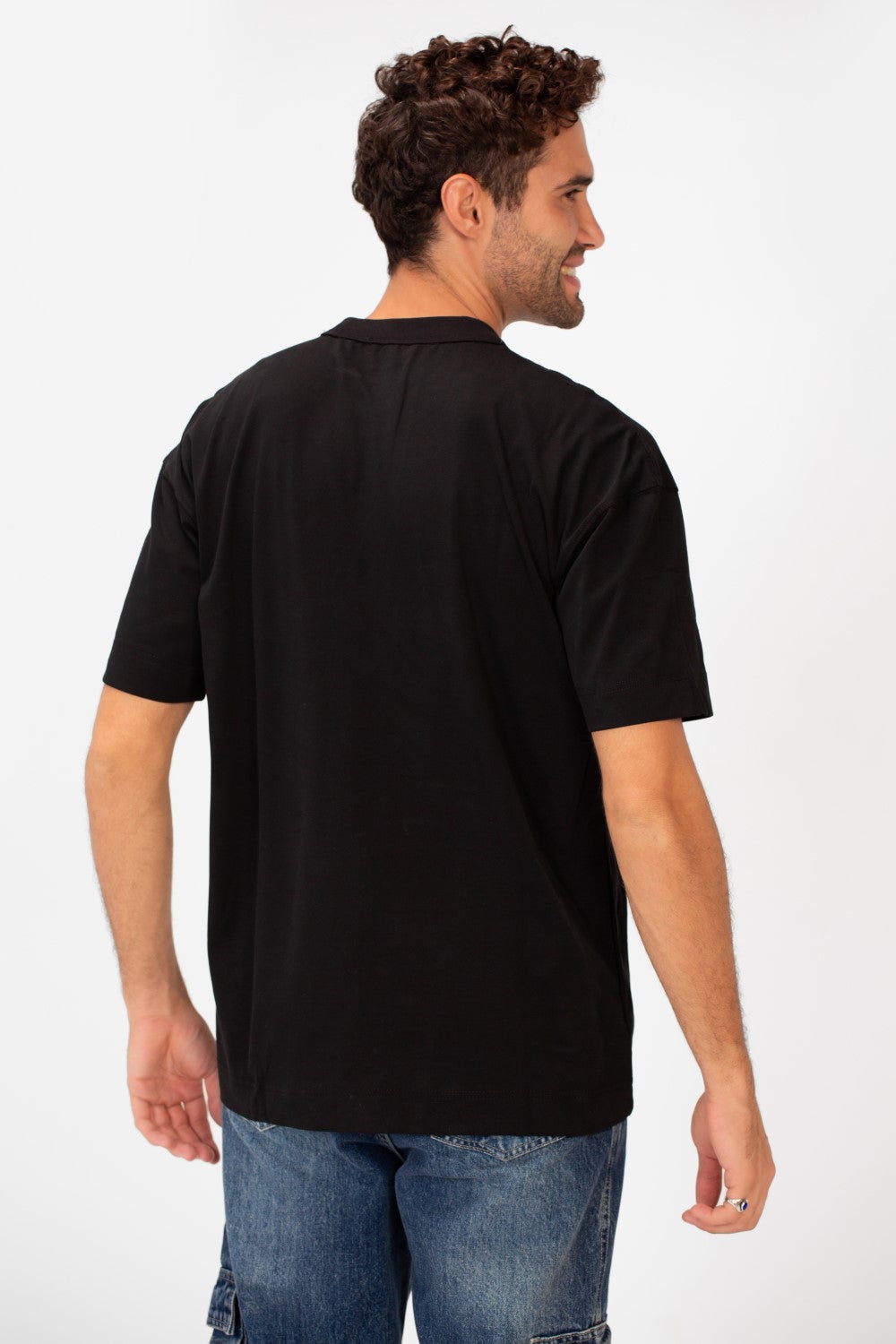 Men's Basic Plain Regular Fit High Quality Short Sleeve Round Neck T-Shirt