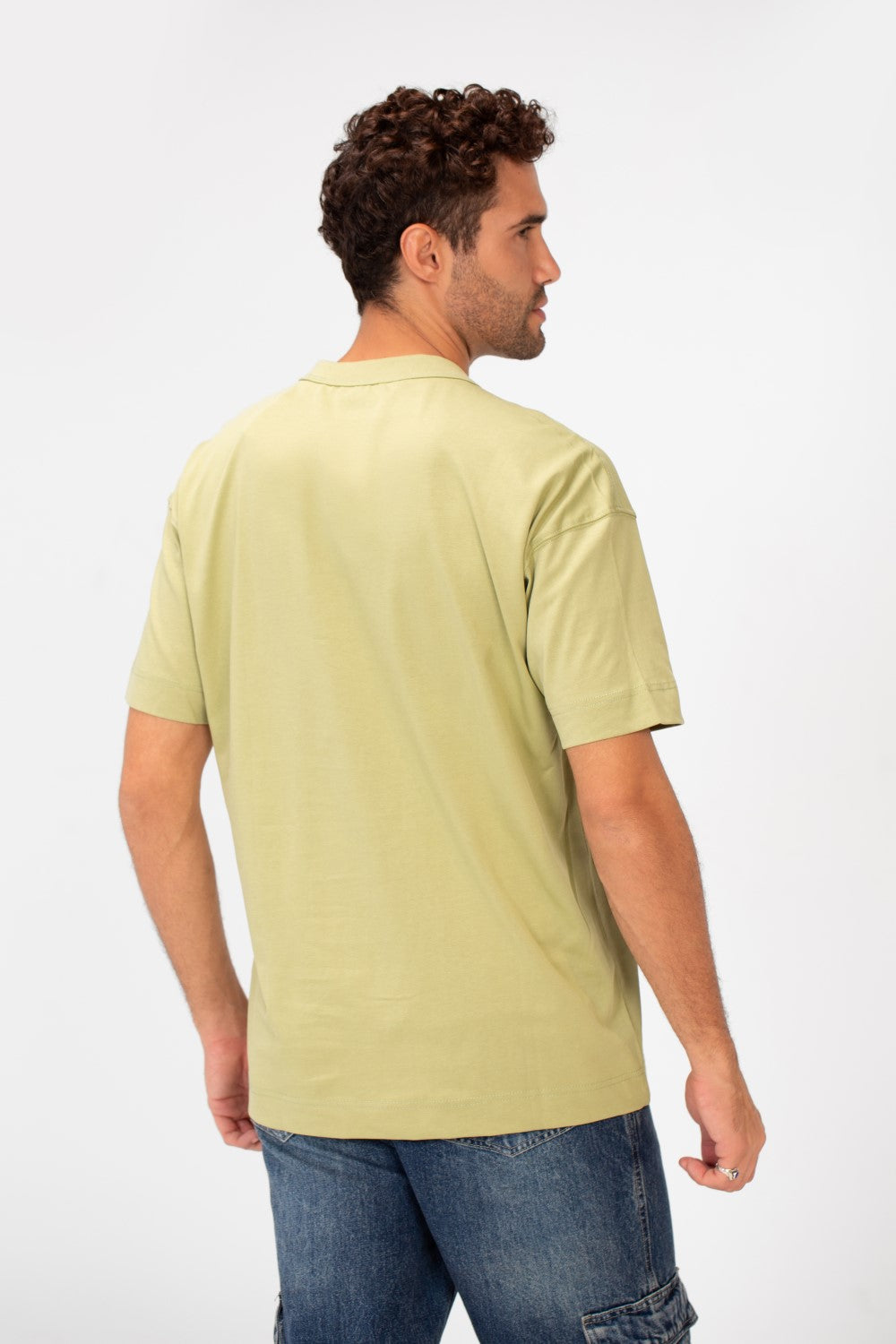 Men's Basic Plain Regular Fit High Quality Short Sleeve Round Neck T-Shirt