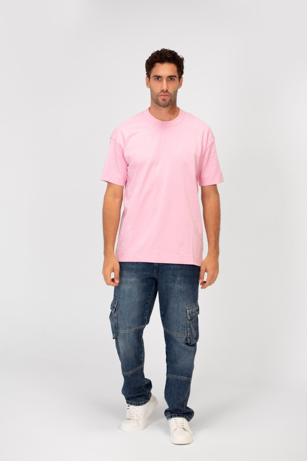Men's Basic Plain Regular Fit High Quality Short Sleeve Round Neck T-Shirt
