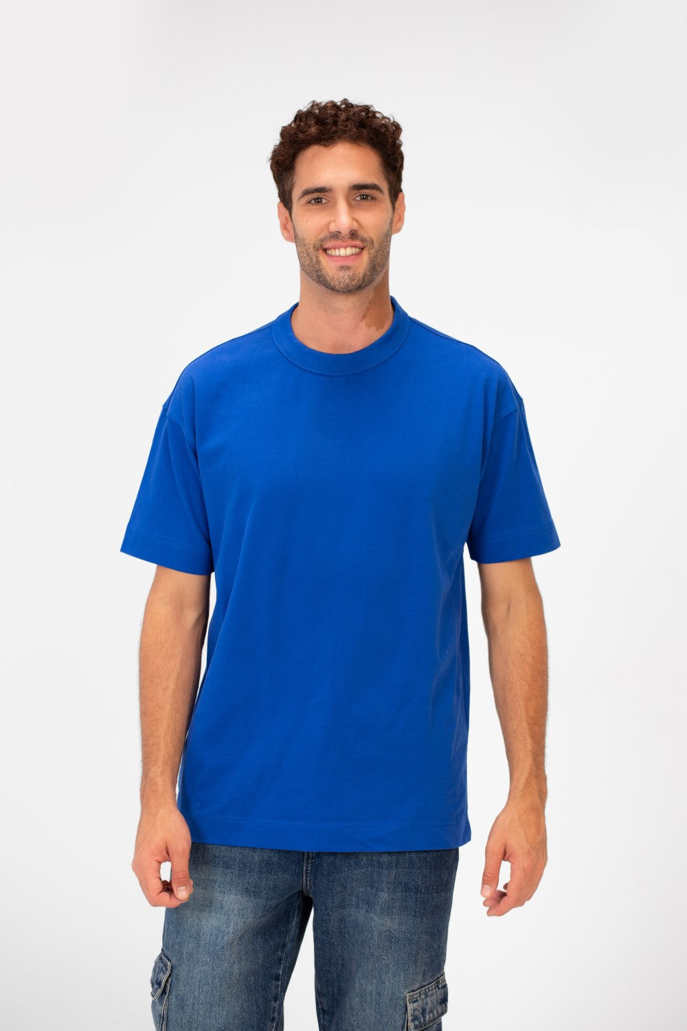Men's Tomato Regular Fit Basic Plain Half Sleeve T-Shirt In Basic Colors