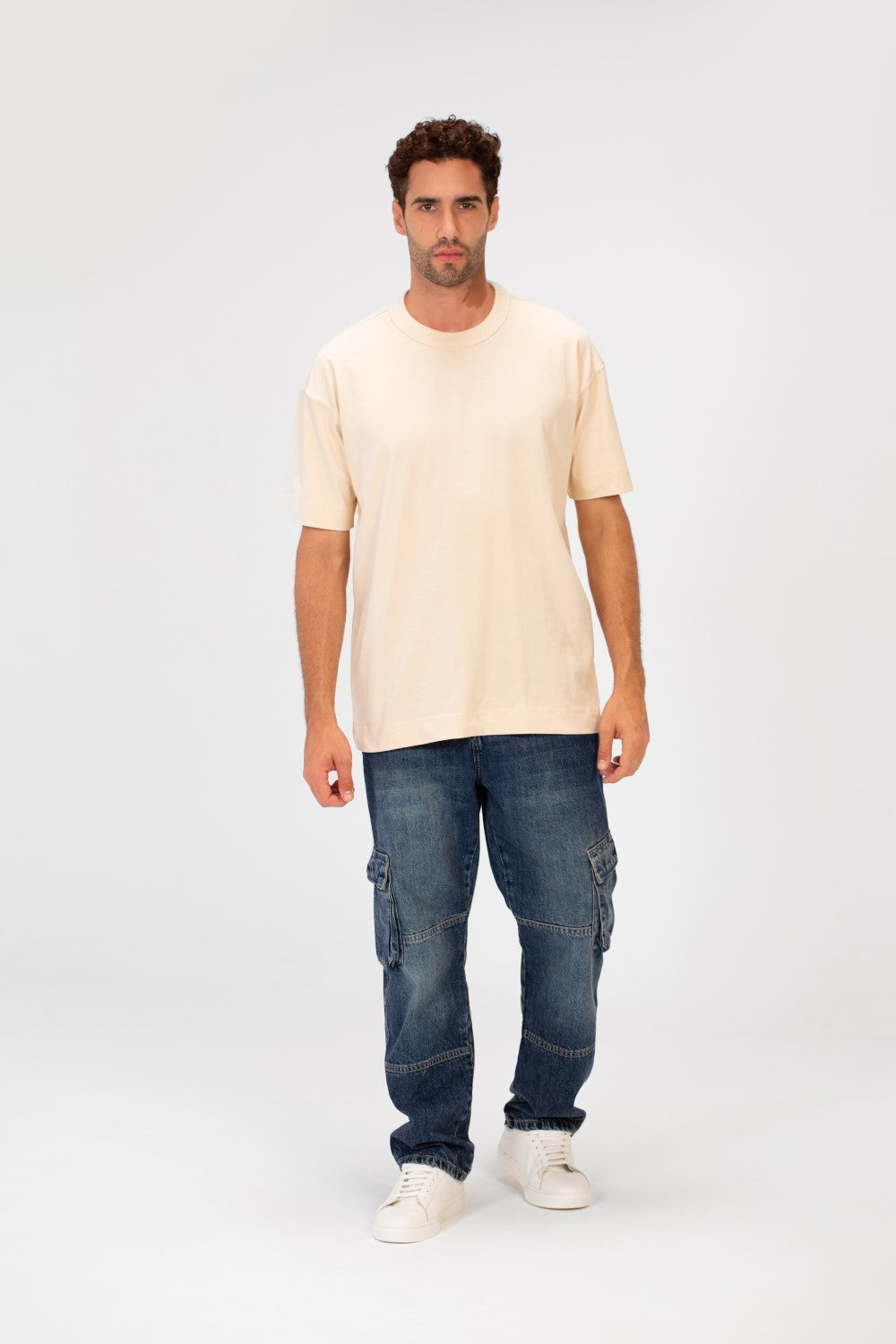 Men's Tomato Regular Fit Basic Plain Half Sleeve T-Shirt In Basic Colors