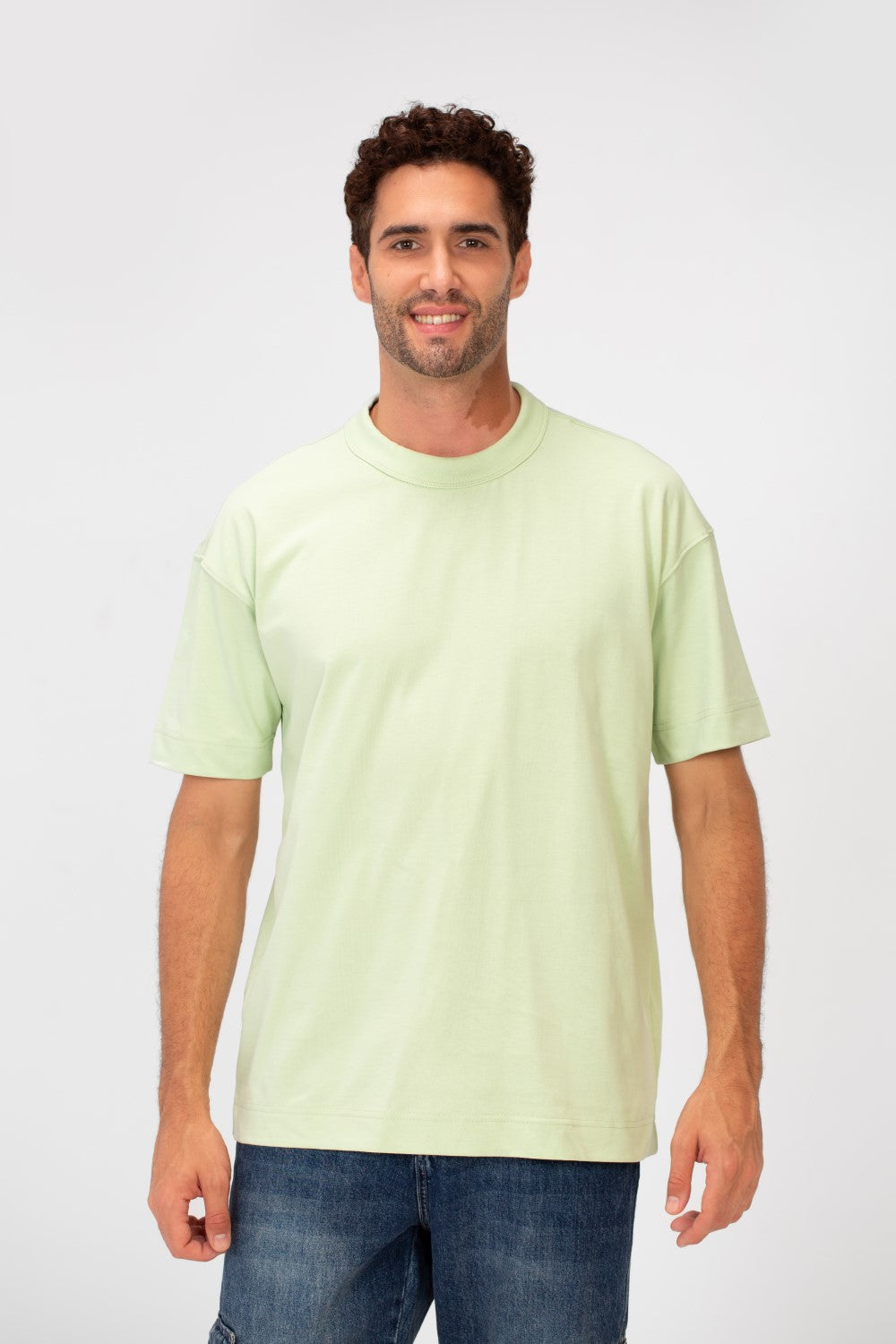 Men's Tomato Regular Fit Basic Plain Half Sleeve T-Shirt In Basic Colors