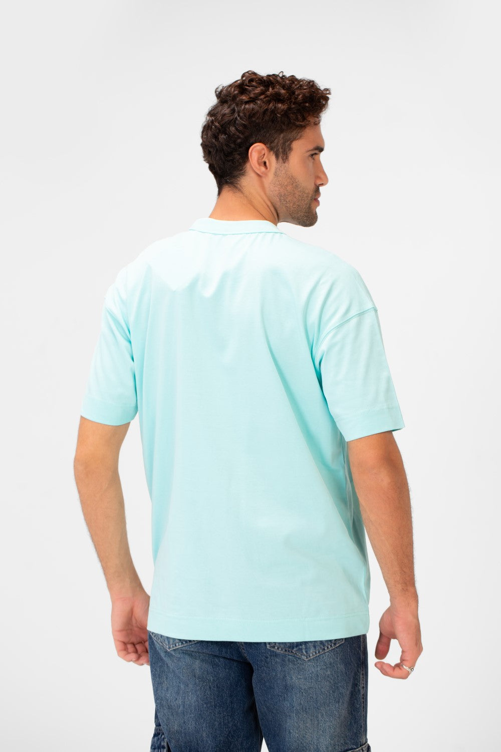 Men's Tomato Regular Fit Basic Plain Half Sleeve T-Shirt In Basic Colors