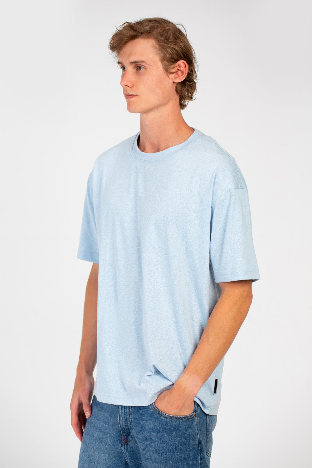 Men's Basic Details Crew Neck Regular Fit T-Shirt With Short Sleeves