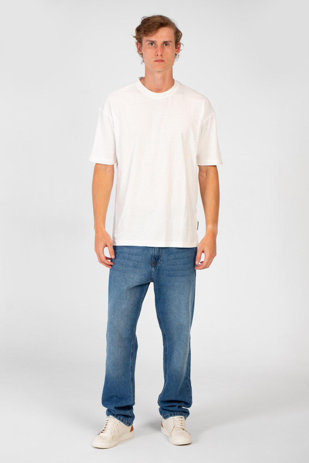 Men's Basic Details Crew Neck Regular Fit T-Shirt With Short Sleeves