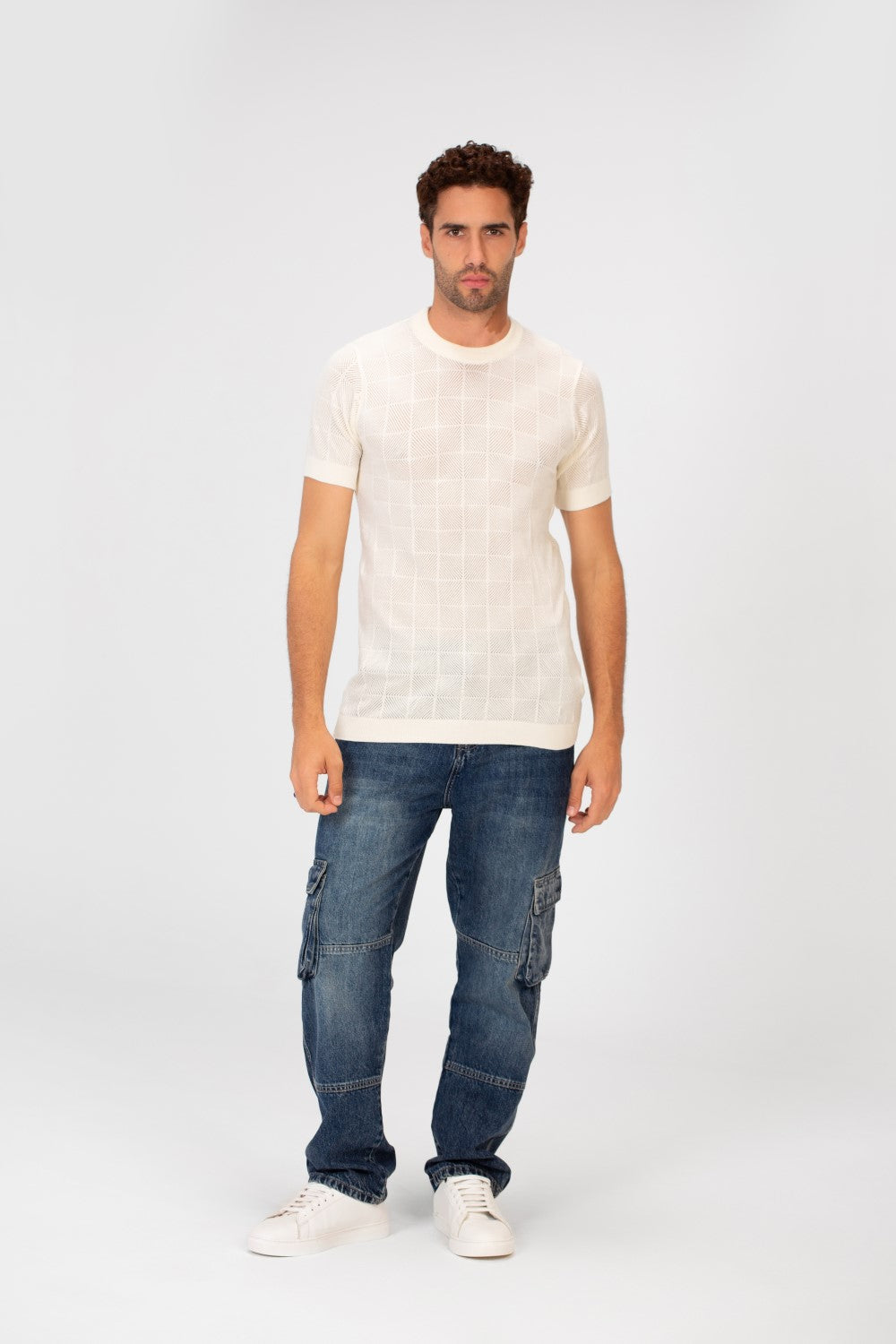 Men's Slim Fit Basic Crew Neck Short Sleeve T-Shirt
